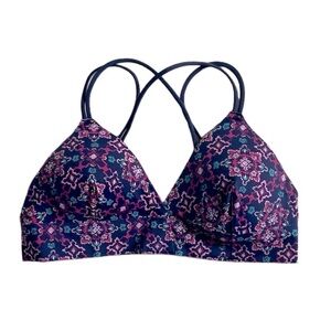 NICOLE MILLER NEW YORK Strappy Wireless Bralette Removable Cups